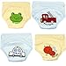 Adorable Toddler Potty Training Pants for Baby Boys and Girls,Size for 9 Months to 3 Years,Pure Cotton,4 Pack (18-24Months, A)