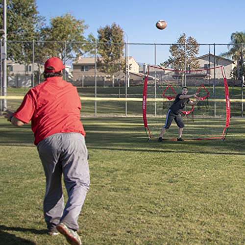 8x8 Ft Football 3 Pocket Net Improve Throwing Passing