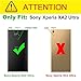 J&D Case Compatible for Xperia XA2 Case, Anti-Scratch Leather Texture Pattern Shock Resistant Protective Rubber TPU Slim Case for Sony Xperia XA2 Bumper Case, Not for Xperia XA2 Ultra, Black