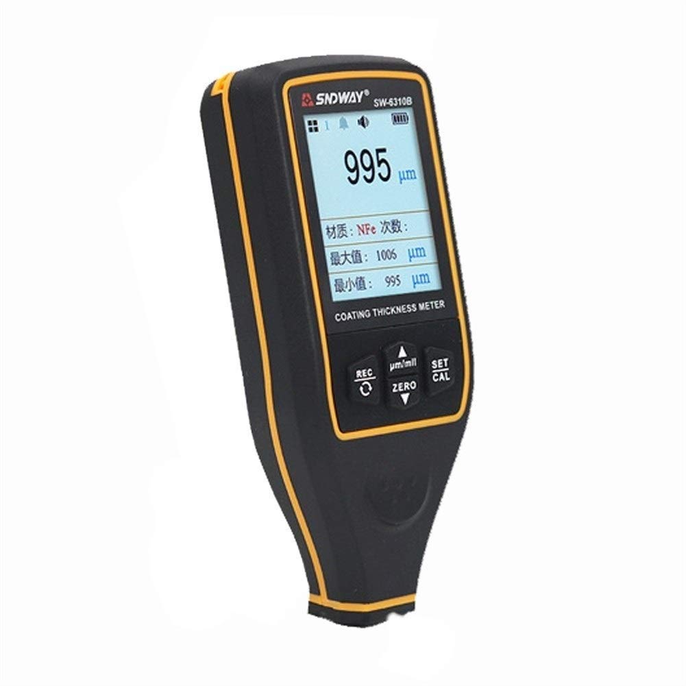 WSMLA Digital Professional Coating Thickness Gauge Paint Meter for with Measuring Scanners and Testers Coating Thickness Gauge Car Paint Detector Refinishing Paint Micrometer Automotive