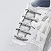 HICKIES 1.0 One Size Fits All Elastic No Tie Shoelaces - Gray (14 Laces, Works in all shoes)