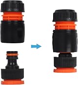 YAAVAAW Garden Hose Connector Kit 10 Pack Quick Connect Tap Adapters view 4