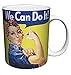 Rosie the Riveter (We Can Do It) Iconic Cultural Vintage Art Ceramic Gift Coffee (Tea, Cocoa) 11 Oz. Mug