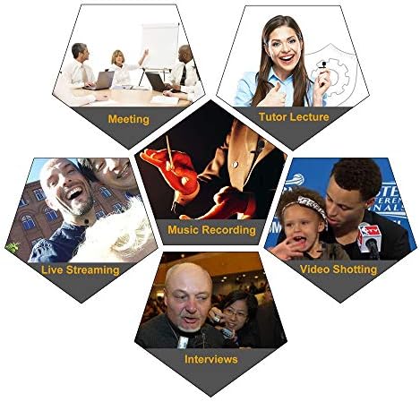 Small black 3.5mm microphone adapter for iPhone lavalier mic recording.