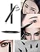 Cnlinkco Liquid Winged Eyeliner Stamp, Long-lasting Black Waterproof Double Head Eyeliner Pencil Makeup Tools for Cat Eye Wing Eyeliner