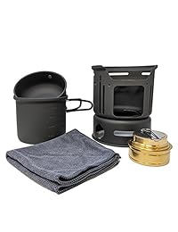 BATTLBOX Juego de cocina de 5 piezas para camping,