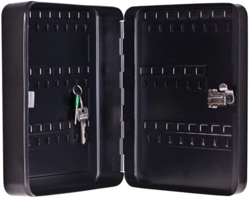 Yale YKB/540/CB2 Key Cabinet 46 Hooks, Combination Lock, Steel, Wall Mounted, Adhesive ID Labels, 30 x 24 x 8 cm - Image 5
