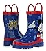 Disney Mickey Mouse Blue and Red Rain Boots - Size 1 Little Kid