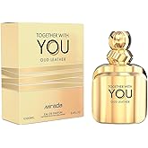 MIRADA Together With You Oud Leather, Men's Eau de Parfum (EDP) 3.4 FL. Oz (100ml), Men’s Perfume with Notes of Spices, Chestnut, Elemi, Sage, Lavender, Vanilla, Tonka Bean, Leather