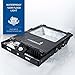 Hyperikon Outdoor LED Flood Light with Motion Sensor, 100W (400W Equivalent) 10000 Lumens, 5000K, LED Security Light, 120v, IP65 Waterproof - for Security, Light Poles, Events