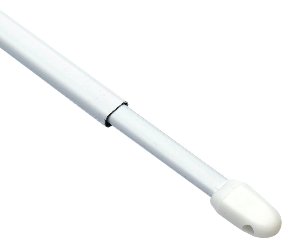 Merriway BH03691 Oval Net Curtain Rod - 60 to 100cm