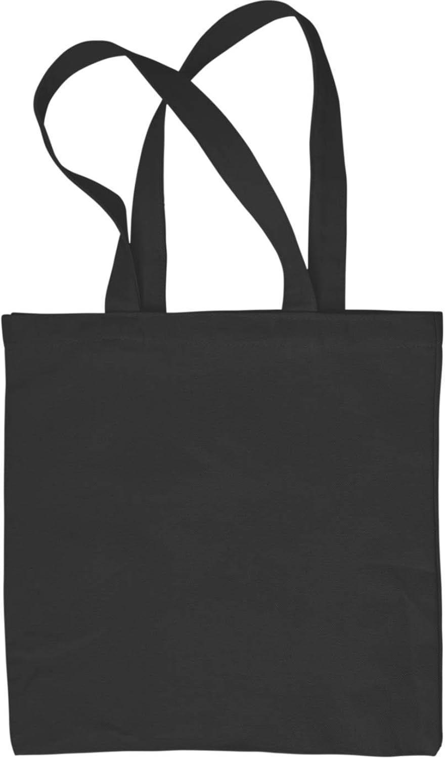 Tote Bag Plain Blank Black Shopping Bag Shoes
