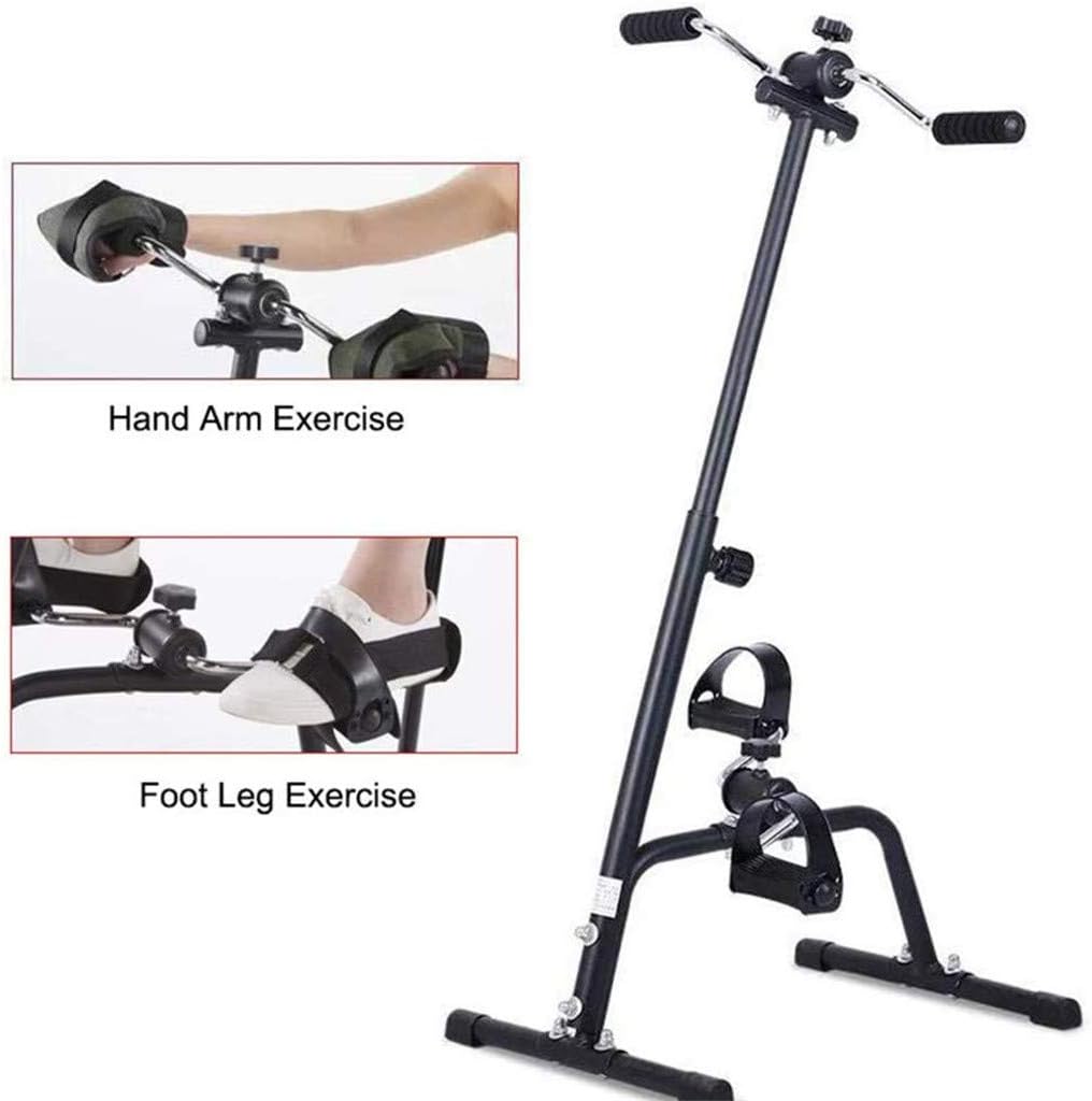 YDHBD Pedal Exerciser for Leg Arm And Knee Recovery Exercise, Adjustable Resistance Exercise Bike Rehab Equipment for Seniors, Elderly Upper And Lower Limbs Rehabilitation Device