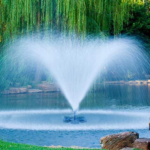instecho Solar Fountain Pump, 1.4W Powered Floating Fountain Pump for Garden, Pond, Pool, and Patio Free Standing Solar Fountain Water Pumps - Thumbnail 6