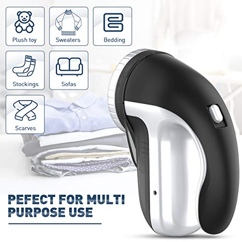 image for VIVREAL Clothes Lint Remover, Rechargeable Fabric Shaver with Adjustab
