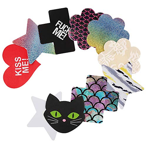 Wedding Accessories Disposable Pasties Adhesive Nipple Covers Lingerie Breast Pasties Petals for Women 10Pairs