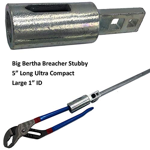 Keyfit Tools Big Bertha BREACHER STUBBY Large 1 Inch I D Breaker Bar