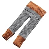 Cresay Baby Kids Childrens Knit Toddler Fleece Lined Leggings Girls Pants