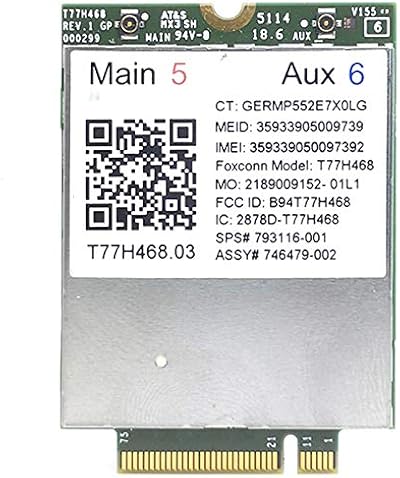Lodokdre LT4211 T77H468 GOBI5000 4G LTE WWAN Card 793116-001 Elitebook 840 G2