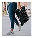100 15x18 Merchandise Shopping Bags With Die Cut Handles | Extra Thick 2.25 mil LDPE Plastic Bag | Perfect for Retail Stores, Gifts, Promotion, Party Favors | 100% Recyclable