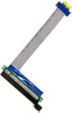 PCI-E PCI Express 16X to 1X Riser Card Adapter Extender Flex Flexible Extension Cable
