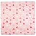 30x30 Inch Plush Fleece Baby Blanket - Assorted Colors Polka Dot Blankets by bogo Brands (Pink)