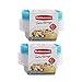 Rubbermaid Take Alongs | Quik Clik 4+1 32 OZ | Pack of 2= Total of 10 Containers