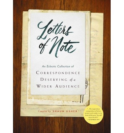 Shaun Usher Letters of Note (Hardback) - Common