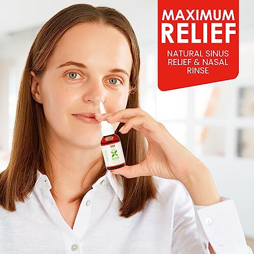 Xlear MAX Saline Nasal Spray, Natural Formula with Xylitol, Capsicum