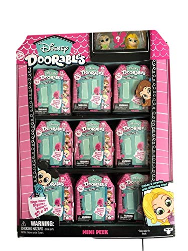 Disney Doorables Mini Peek Figure Full Case Display 27 Packs Series 1 Party Favors Gifts Toys