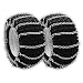 OakTen Set of Two Tire Chain Fits 5.3x12, 10x6x6, 12x7x4, 12.5x4.50x6, 13x4.1, 13x4.00x5, 13x4x6, 13x5.00x6, 13x5.00x7 primary