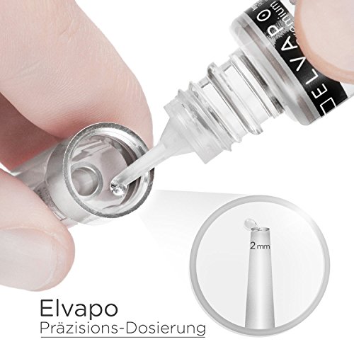 10 x 10ml Elvapo Premium E-LIQUID-BOX | 100ml Liquids Starter Set für E-Zigaretten| Wassermelone, Vanille, Minze, Grüner… – Bild 4
