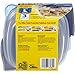 Glad Food Storage Containers - Tall Entree Container - 42 Ounce - 3 Containers (pack of 6)