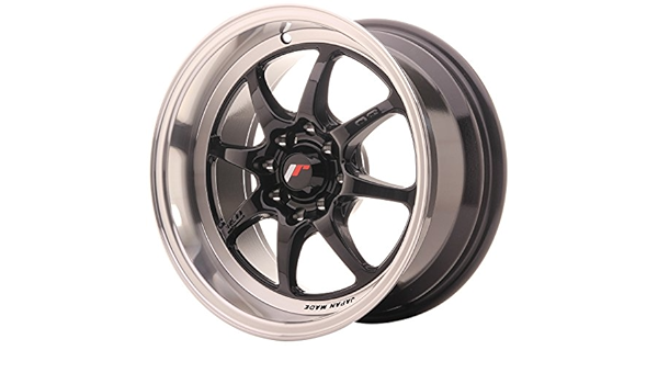 Japan Racing TFII Glossy Black - 15x7.5 ET30 4x108/4x100 ...