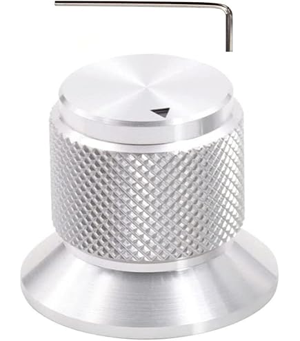 1pcs Full Aluminum Volume Knob 48x25MM Amplifier Potentiometer Knob