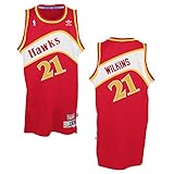 Dominique Wilkins Atlanta Hawks Adidas NBA Throwback Swingman Jersey - Red