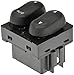 Dorman 901-315 Front Driver Side Power Window Switch 2 Button Compatible with Select Ford Models