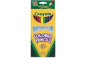 CRAYOLA Watercolor Pencils 12CT Full Length