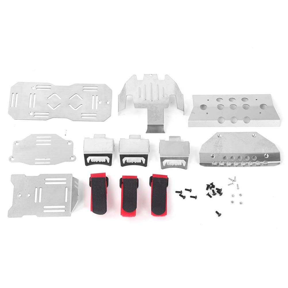 VGEBY RC Car Toy Protector, Stainless Steel Chassis Plate for G63 6X6 1/10 Model