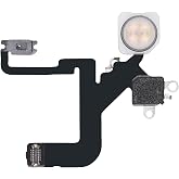 Risidamoy Flash Light Flex Cable Replacement for iPhone 12 Pro | Repair Flashlight Part with Pre-Installed Metal Bracket Holder 12Pro for A2341 A2406 A2407 A2408