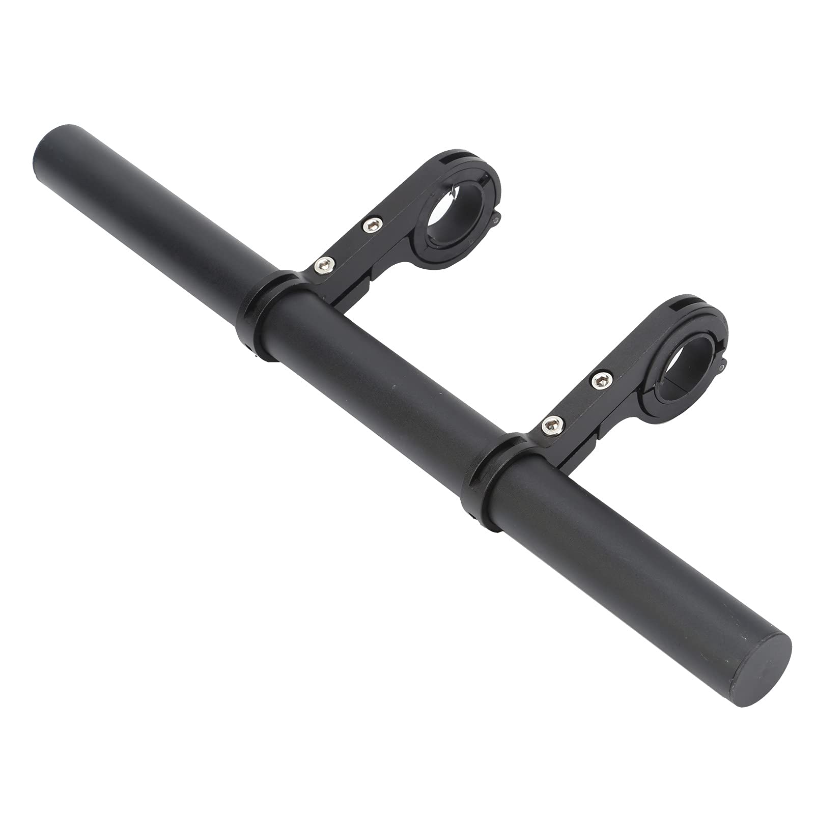 Bike Handlebar Extender, 30cm Aluminum Alloy Double Bicycle Handlebar Extension Handlebar Bracket for Holding Cellphone Mount Speedometer GPS