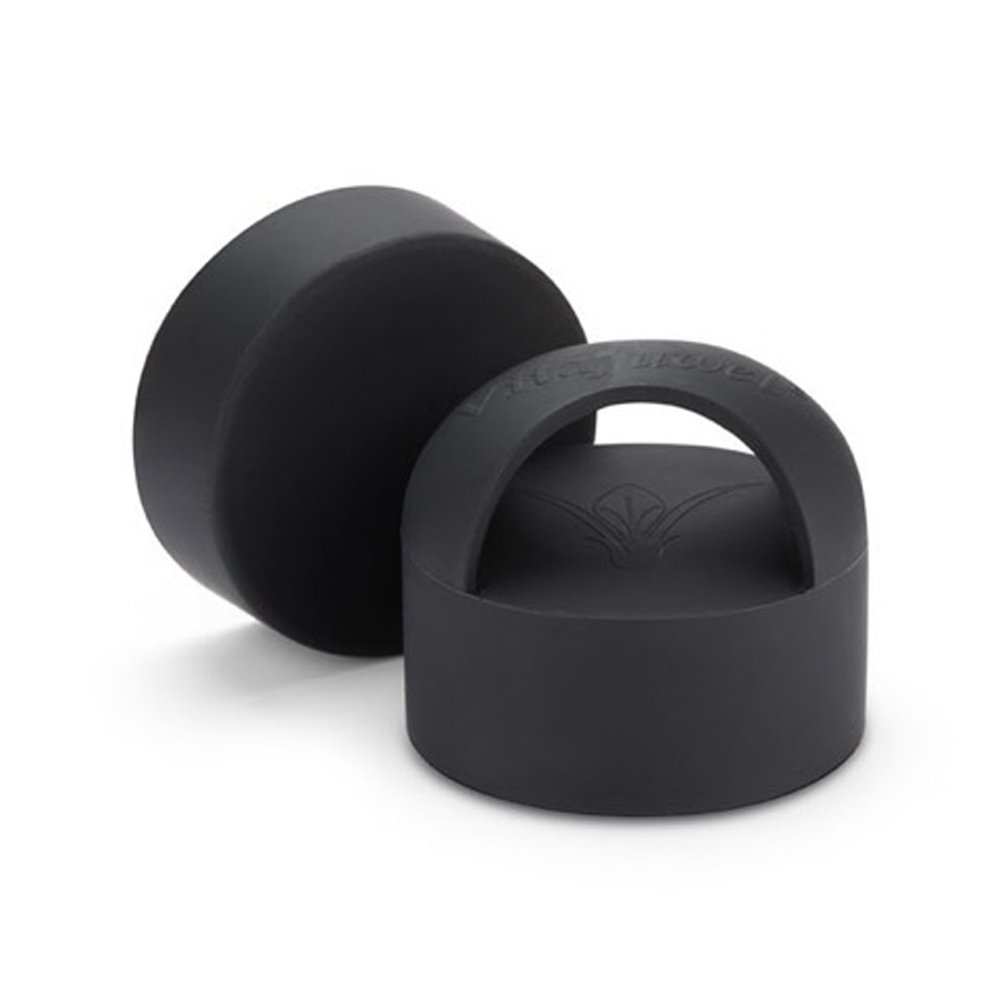 VitaJuwel LOOP - lava black | Protective Caps Crystal Water Bottles (Silicone) — image 1