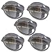 Lot of 5 WB03K10303 for GE Range Cooktop Control Knob Chrome AP4980246 PS3486484
