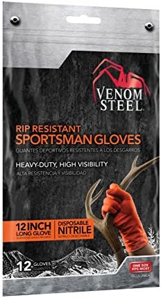 Large Latex Gloves Venom Steel Industrial Latex Gloves (50-Pack