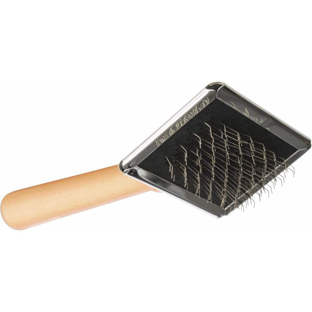 Trixie Soft Brush with Cleaner, 13 x 6 cm โ image 1