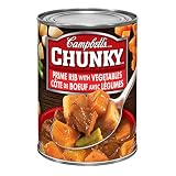 Campbell's Chunky Prime Rib With Vegetable Soup, 540ml {Imported from Canada)