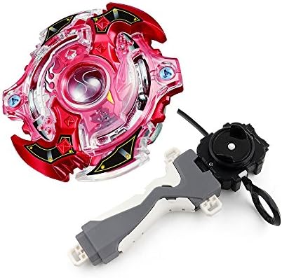 QOPUYTA Gyroscope Burst Bey Launcher / Beylauncher w/ Grip Battling Toy Set (B35 Gyro)