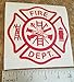 Minglewood Trading Fire Department vinyl decal sticker 5