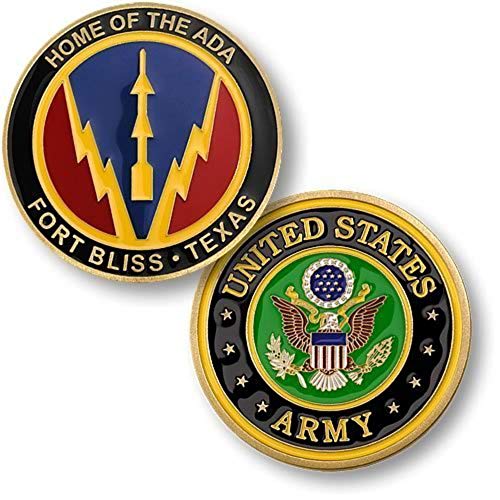 U.S. Army Fort Bliss Texas - Home Of The ADA Challenge Coin
