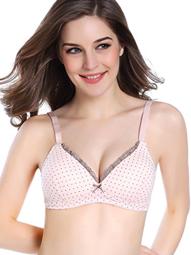 Intimate portal women cotton chic adore wire free bra a…